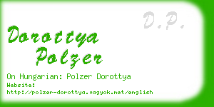 dorottya polzer business card